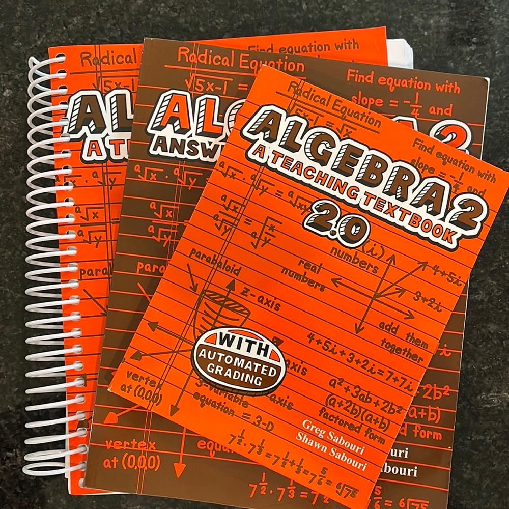 Teaching Textbooks Algebra 2. Homeschool. Math.